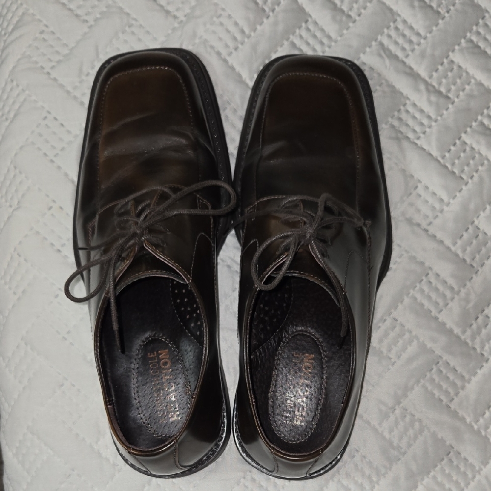 Kenneth Cole Reaction Chocolate Brown Derbys